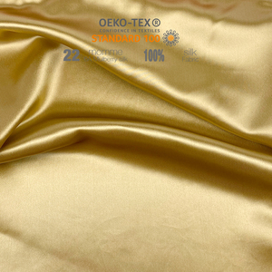 Tessuto per Pigiami in Seta 22 Momme, 100% Seta di Gelso Naturale Charmeuse Organica per Abiti - Product Image 2