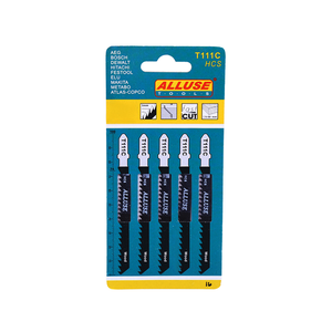 Paquete <span class=keywords><strong>de</strong></span> 5 piezas T111C 8TPI <span class=keywords><strong>de</strong></span> acero <span class=keywords><strong>de</strong></span> alta velocidad para <span class=keywords><strong>sierra</strong></span> <span class=keywords><strong>de</strong></span> <span class=keywords><strong>calar</strong></span>, 75 mm <span class=keywords><strong>de</strong></span> longitud, industrial/DIY, <span class=keywords><strong>corte</strong></span> <span class=keywords><strong>recto</strong></span> sin oscilaciones para madera dura, chapa metálica, PVC, OEM - Product Image 4