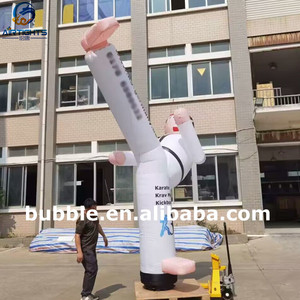 <span class=keywords><strong>Ballon</strong></span> <span class=keywords><strong>gonflable</strong></span> de karaté personnalisé de 4m de haut pour homme de taekwondo pour la salle de sport - Product Image 3