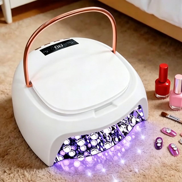 Curing Max LED Nail Lamp for Gel Nails with 10,30, 60, 90s Timer Settings