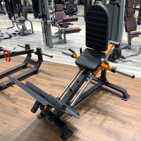 Appareil de musculation professionnel à charge libre pour presse à jambes debout, hack squat et soulevé de mollets, capacité 1,6T