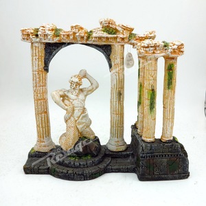 <span class=keywords><strong>Aquarium</strong></span> Decoraties Vis Hideout Huis Betta Cave Met Groene Levensechte Moss - Product Image 3