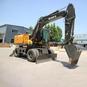 Runtx Brand Engineering Construction Machinery 6 Ton Small Garden Trucking Mini Front Wheel Loader Backhoe Turkey Products YUN