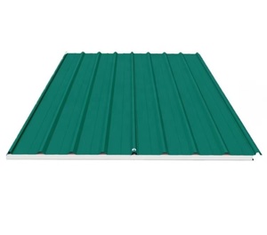 Panneaux sandwich en polystyrène EPS pour toiture, économiques, résistants à l'humidité, isolants thermiquement, légers et faciles à installer - Product Image 1