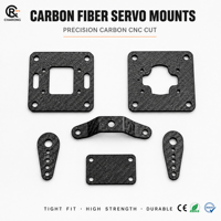 Plaques en fibre de carbone tissée sergé usinées CNC sur mesure 2026, finition mate, qualité durable / Cadre de drone en fibre de carbone
