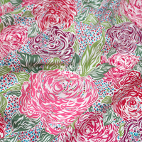 Tissu en coton peigné 100% léger, imprimé sur mesure, uni, respirant, pour vêtements, costumes, robes, jupes, chemises, garçons, filles