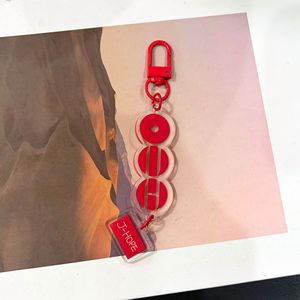 Porte-clés en acrylique Spot Creative Arirang World Tour Vinyl Records, pendentif de sac à la mode avec cordon - Product Image 4