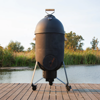 Poêle à fusées à granulés de bois en acier inoxydable SEB KAMADO, nouveau design, ustensiles de cuisine de camping