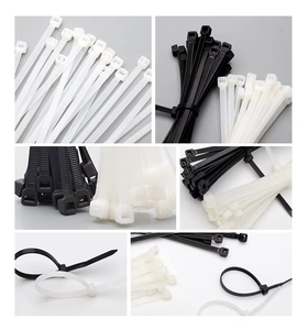 Attaches en nylon auto-bloquantes noires, attaches de câble en nylon, ensemble de serre-câbles, anneaux de fixation, boucles pour fils - Product Image 6