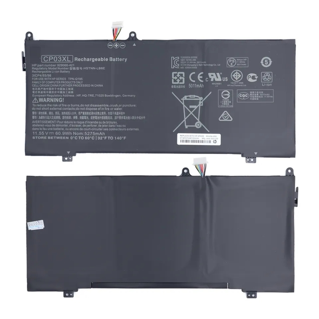 High Quality CP03XL Laptop Battery Cell Replacement for HP Spectre X360 Laptop Original Battery New Notebook Battery