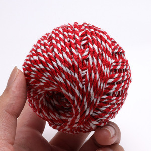 Corde en coton tressé durable et colorée pour le bricolage, l'emballage, les poignées, le regroupement, les cordes à <span class=keywords><strong>linge</strong></span> et les cordes de traction - Product Image 4