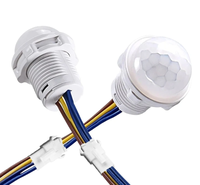 Détecteur de mouvement PIR FYX, interrupteur à détecteur de présence humaine, AC110 240V, contrôle d'éclairage infrarouge automatique pour éclairage LED