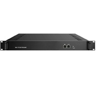 Transcoder iptv para DVB-C h.265 16 canais hd 1080p mpeg4