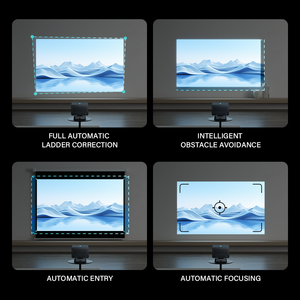 IHOMELIFE ISMARTX 9 P50 800 ANSI Lumens 1080P Projecteur vidéo Full HD 2GB 16GB Android 11 Projecteur mise à jour multi-fonction automatique - Product Image 6