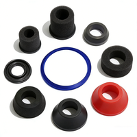 Joints toriques en caoutchouc silicone FKM HNBR lubrifiés internement avec revêtement PTFE haute température 250°C
