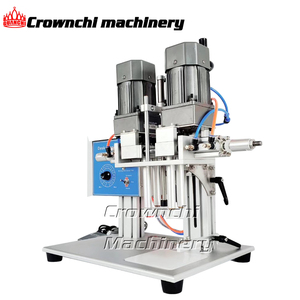 Máquina tapadora de botellas de tornillo con bomba de pulverización de escritorio semiautomática - Product Image 5