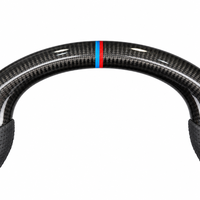 Volant de voiture personnalisé avec écran LED en suède et fibre de carbone, accessoires pour BMW Série 6 E64 630i 645ci 650i