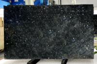 Laystone Pierre de luxe Dalle de marbre noir pour panneau mural Fond de table Pierre naturelle pour la décoration de la maison