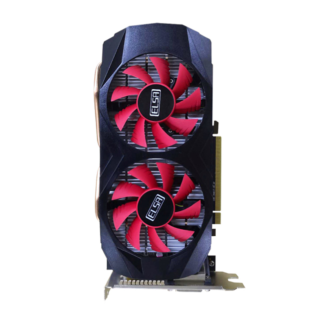 ELSAブランドの新しいGDDR5 GPU 7000MHZ RX580 8GB 2048sp