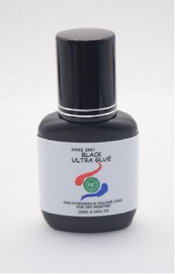Pegamento Ultra Fuerte para Extensión de Pestañas OEM de 2ml, 5ml, 10ml, en Botella Negra con Tapa Metálica, Hecho en Corea - Product Image 3