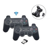 NexPlay 2-Piece Wireless untuk Pengontrol Kemudi Game Wheel untuk Mobile Android PC & TV - Dual Gamepads Joystick