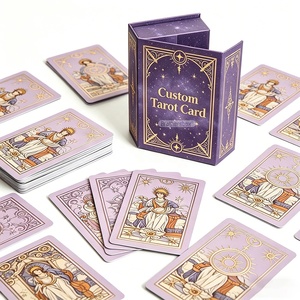 Baraja de <span class=keywords><strong>Tarot</strong></span> Clásica de 78 Cartas con Estampado Dorado en Relieve, Papel de 350 g/m² con Guía Encuadernada Perfectamente - Product Image 3