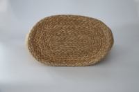 Vintage Mode ENGLAND Stroh-Rattan Gewebte Handgefertigte Damen-Schultertasche mit Großer Kapazität für Sommer und Winter, Strand-Tasche im Boho-Stil mit Ketten