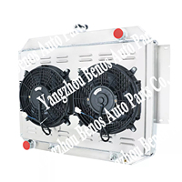 Autoparts radiateur de voiture en aluminium à 3 rangées pour Ford Mustang Falcon Comet V8 1966-1970 1967 1968