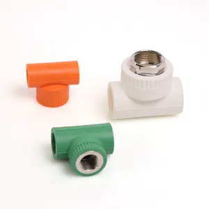 Plumbing Material Accessories Wholesale Plastic Ppr Pipe Fittings Ppr Water Tube Connector