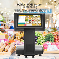 Terminal Punto de Venta Sunson Factory con Pantalla Táctil de 15.6 Pulgadas, Windows y Android, Cámara con IA, Reconocimiento Inteligente de Alimentos y Báscula