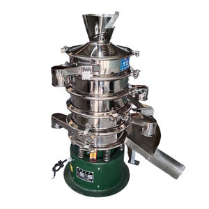 Rotary <b>Vibrating</b> Sieve Machine <b>Vibrating</b> Motor for Peanut Corn Flour Baby Food Powder Sesame Sifting-High Capacity 200-2000kg/h - Product Image 1