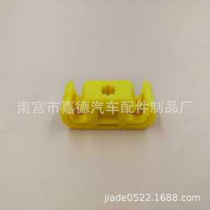 Clips para arneses de cables, abrazaderas localizadoras de plástico de 2 orificios para fijación de tuberías de aceite automotrices - Product Image 3