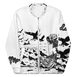 Giacca Bomber Vintage Unisex in Pelle - Impermeabile con Cerniera e Colletto Rialzato - Product Image 6