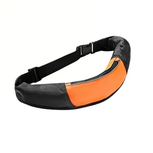 Gilet de sauvetage gonflable automatique et manuel pour la pêche, dispositif de flottabilité personnel en tissu Oxford, capacité de flottabilité de 500 lb - Product Image 1