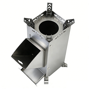 <span class=keywords><strong>Estufa</strong></span> de Leña para Acampar al Aire Libre, de Alta Eficiencia y Ahorro de Combustible, Personalizable de Fábrica - Product Image 3