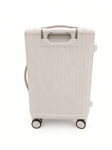 Custom Travel <b>Suitcases</b> Premium PC Aluminum Frame Zipper Luggage For Business And Leisure Trips With Durable Wheels - Product Image 3