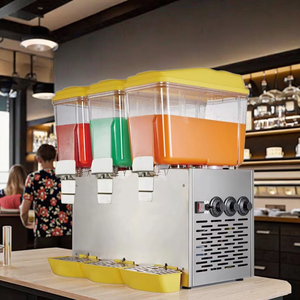 Dispensador de Jugo de Frutas Eléctrico de Acero Inoxidable de Grado Comercial 2026, 3 Tanques de 16L Cada Uno, Modelo <span class=keywords><strong>PL</strong></span>-163A, 1 Año de Garantía - Product Image 4