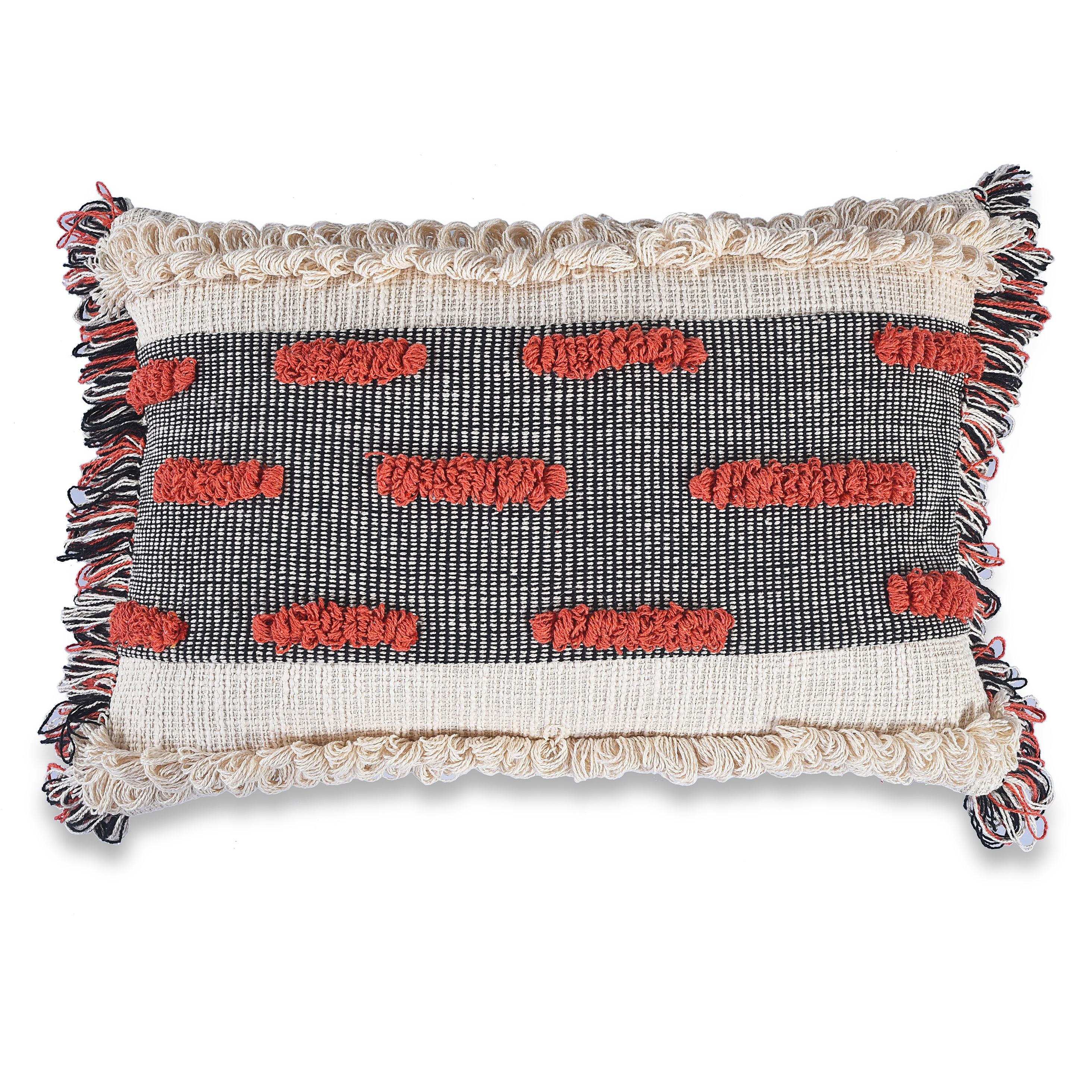 Brick Red,Black and White