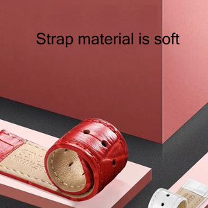 Cinturino <span class=keywords><strong>per</strong></span> <span class=keywords><strong>Orologio</strong></span> in Vera Pelle Accessori di Alta Qualità <span class=keywords><strong>Cintura</strong></span> Marrone Nero 10 12 14 16 18 20 22 24mm Cinturini in Pelle Viola Verde - Product Image 5