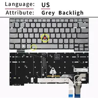 Clavier d'ordinateur portable rétroéclairé US/anglais de remplacement, pour Lenovo Thinkpad T14 T14S Gen1 Gen2 Gen3 Gen4 Gen5 Gen6