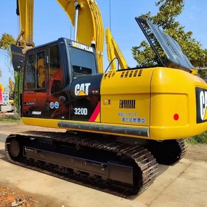 Excavadora Usada Caterpillar 320D de 20 Toneladas, Máquina Excavadora de Orugas Resistente para Diversos Proyectos - Product Image 1
