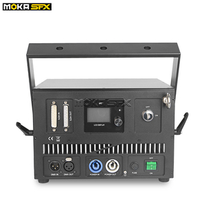 Đèn Laze Sân Khấu Quét 3D Văn Bản Logo RGB 10W 6W Hoạt Hình Đủ Màu Đèn Laze Dùng Cho Tiệc Cưới Chuyên Nghiệp Đèn Laze <span class=keywords><strong>DMX</strong></span> Chùm Sáng Mạnh - Product Image 5