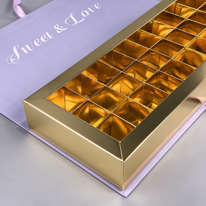 Customized Closure Ribbon Handle Logo Printing for Dessert Packaging Gift Box - Product Image 6