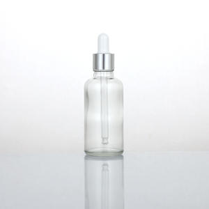 Botellas de Vidrio Transparente al por Mayor con Gotero y Tapa Corona de 5ml/10ml/15ml/20ml/30ml/50ml/100ml para Uso Cosmético - Product Image 6