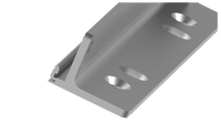 Support de boîtier de commande en aluminium RDEKONO Schroff EuropacPRO 19 pouces pour joint de type F, modèle 3U/6U 24560-497/24560-197