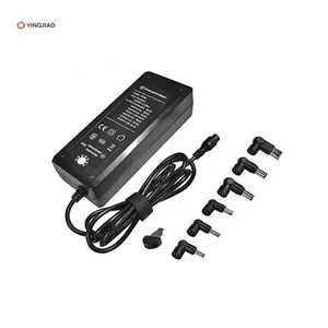 Yingjiao AC DC 15 Volt 16V 18V 19V 20V 22V 24V güç kaynağı 90W çok gerilim fişleri Laptop güç adaptörü