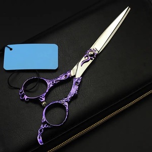 Ciseaux de coiffure pliables en acier inoxydable, ergonomiques, ultra-affûtés, pour la coupe de cheveux en salon - Product Image 2
