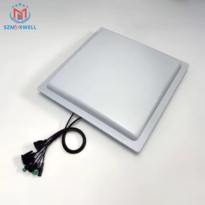 Lector <span class=keywords><strong>RFID</strong></span> <span class=keywords><strong>UHF</strong></span> 860-960MHz de Largo Alcance, USB RS232 TCP/IP, Material ABS, Antena Integrada de 12dbi, SDK Gratuito, para Estacionamiento de Vehículos - Product Image 2