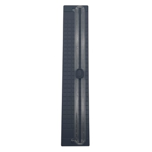 Coupe-<span class=keywords><strong>papier</strong></span> guillotine A3 manuel portable bidirectionnel pour fournitures de bureau, petite taille, avec règle intégrée pour étudiants - Product Image 2