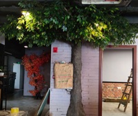 Arbre artificiel de grande taille en ciment, personnalisé par les fabricants, grand arbre de simulation, érable, banian, ginkgo, restaurant, hôtel